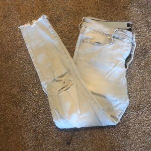 Abercrombie and Fitch cropped jeans